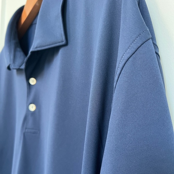Peter Millar Summer Comfort Navy Blue  Golf Polo Size XXL - Picture 2 of 6
